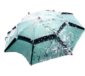 Factory Universal Rain and Sun Protection Double-Layer Nylon Fishing Umbrella for Outdoor Use
