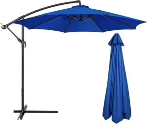 Factory Waterproof Outdoor Patio Umbrella with UV-Resistant Steel Parasol for Garden and Cafe
