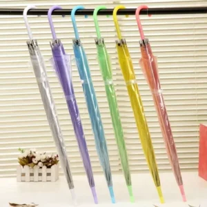 Fancy Transparent Plastic PVC Advertising Gift Parasol
