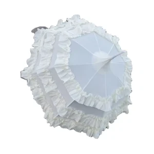 Fashionable Designed Outdoor Lady Lace Manual Open Pagoda Dome POE Umbrellas for Sun and Rain,paraguas