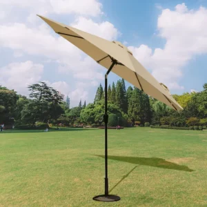 Fiberglass Outdoor Dining Umbrella for Park, Terrace, Beach, Restaurant, Hotel and Warehouse Use