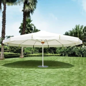 Fiberglass Outdoor Patio Garden Umbrella for Hotel, Dining, and Park Use, 4m-7m, Full Color Printing
