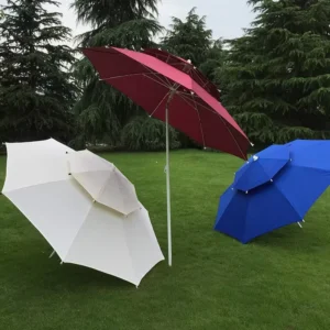 Fiberglass Waterproof Market Umbrella Patio Garden Umbrella Outdoor Parasol