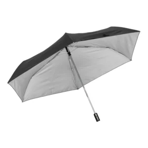 Flat Automatic Open and Close Three Fold Umbrella Compact Portable Folding Umbrella Custom Design Factory Supply