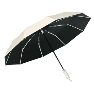 Foldable Anti-Weather Umbrella with Customizable Logo for Business Advertising