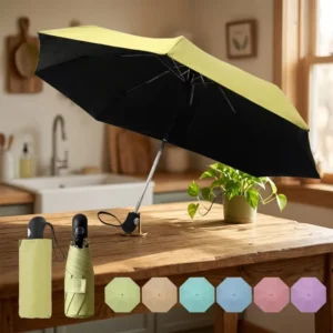 Foldable Automatic Open Windproof Straight Golf Umbrella With Logo