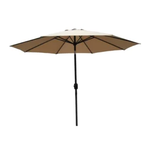 Foldable Canopy Umbrella Heavy Duty Steel Frame 180g Polyester Fabric Customized Color for Outdoor Furniture Trade Show Event