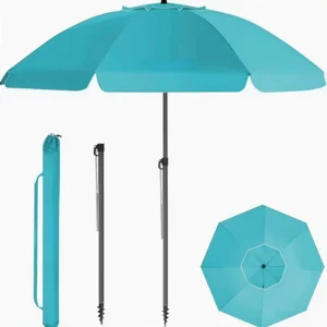 Foldable Outdoor Beach Sun Umbrella