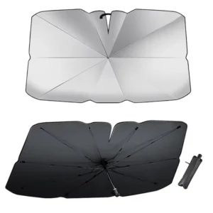 Foldable Retractable UV-Proof Front Windshield Sunshade Umbrella Heat Protection for Car Window