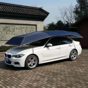Foldable Waterproof Automatic Car Window Umbrella, Portable, 4.2 x 2.2 m