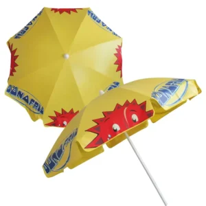 Foldable Waterproof Sun Umbrella Outdoor Anti-UV Beach Umbrella for Sun Protection Eco-Friendly Outdoor Furniture