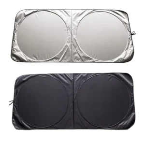 Foldable Windscreen Protector Custom Printing Logo Car Windshield UV Protection Sunshade