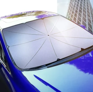 Folding Front Windshield Sunshade for Car Window Sun Protection