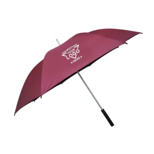 Folding Straight Windproof Golf Umbrella for Scooter Tricycle Bike and Golfers