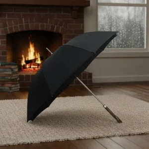 Full-Body Aluminum Straight Windproof Umbrella