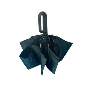 Fully Automatic Folding Umbrella, Large, Rainproof, Windproof, Inverted, Compact, Reflective Strip