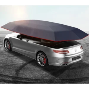 Fully Automatic Remote-Controlled Outdoor Car Tent Umbrella Sunshade, Oxford Cloth