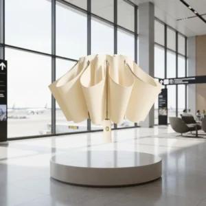 Fully Automatic Reverse Folding Umbrella 10-Rib Triple Design Portable Adult Travel Umbrella 105cm