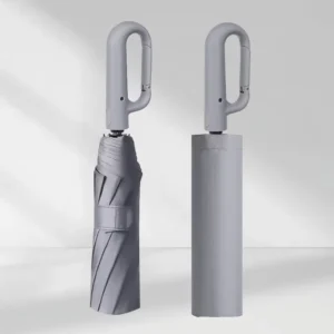 Fully-Automatic Ring Buckle Umbrella UV Protection Waterproof Windproof Umbrella For Man Woman