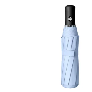 Fully Automatic Straight Umbrella 190T Nylon 120cm UV Protection Large Double Sun Protection Portable