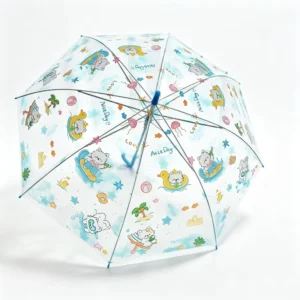 Fully Automatic Windproof Waterproof Kids Umbrella