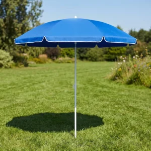 Garden Parasol Stainless Steel Outdoor Sun Shade Umbrella for Beach Pool Patio and Park