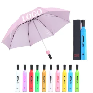 Gift Customizable Umbrellas for Wine Bottles