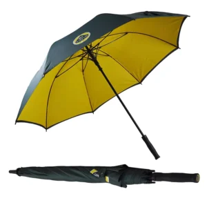 Golf Black and Yellow Double-Layer Umbrella