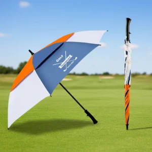 Golf Long-Handled Sun-Protection Umbrella for Household Outdoor Use