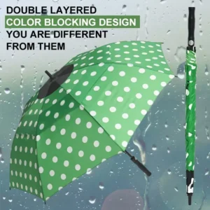 Golf Luxury Custom Golf Umbrellas Uv Protective Umbrella White Umbrella With Logo Printing