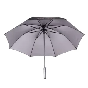 Golf UV Waterproof Umbrella with Custom Logo Printing Automatic Opening and Hanging Function
