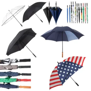 Golf Umbrella 54 62 68 Inch Large Windproof Umbrellas Automatic Open Oversize Rain Umbrella with Double Canopy