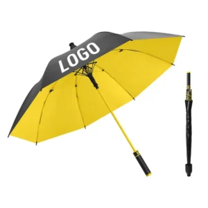 Golf Umbrella Custom Logo Double Canopy Windproof Large Outdoor Business China Factory