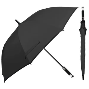 Golf Umbrella Custom Logo Windproof Straight Large Rain Outdoor Business Event Promotional Gift Direct Factory