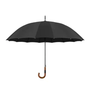 Golf Umbrella Custom Logo Wooden Handle with Custom 120cm Opened Diameter for Hotels