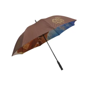 Golf Umbrella, EVA Polyester, Travel Straight Umbrella, Classic Design, Custom Logo Printing