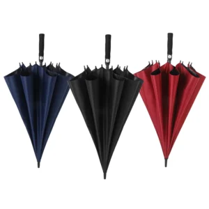 Golf Umbrella Semi Automatic Windproof Waterproof Rain Sun Large Advertising Promotional Custom Logo China Factory
