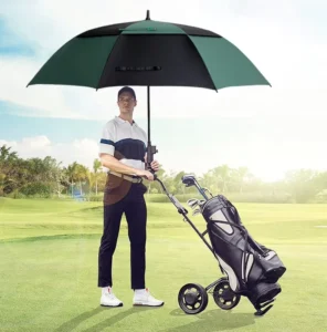 Golf Umbrella Sun Protection Double-Breathable With Custom Logo