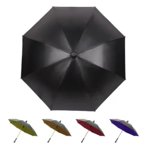 Golf Umbrella Windproof Semi-Automatic Open Large Rain Umbrella for Night Use