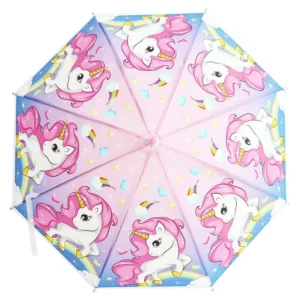 Good Quality Chinese Umbrellas Manufacturers Kids Custom Travel Umbrella 19 Inch Automatic Cartoon Umbrella
