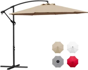 Great Price Superior Quality Furniture UV Waterproof Patio Garden Parasol Outdoor Banana Yard Umbrella