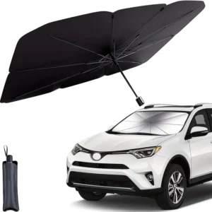 H 2 Foldable Car Sunshade Umbrella UV Block Heat Insulation Front Window Cover