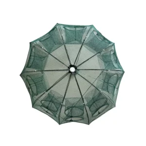 HDPE PE Aquaculture Fishing Trap Crab Cage for Shrimp Fish with Steel Frame Available Ring Square Patterns Made Plastic Nylon PP