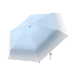Half-Fold Gradient-Colored Folding Capsule Umbrella with UV Protection