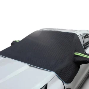 Half Size Car Front Windshield Cover Snow Frost Rain Resistant Extra Thick Oxford Cloth