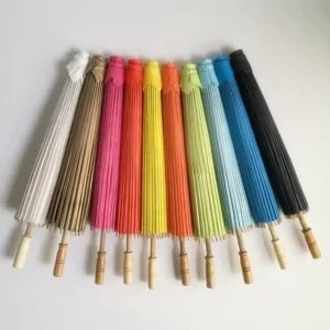 Handmade Chinese Folding Paper Parasol Umbrella for Adults