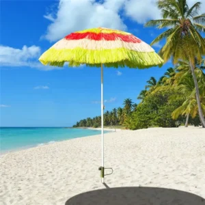 Hawaii-Style Multicolor Grass Outdoor Patio Beach Umbrella, Factory Direct