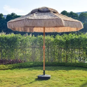 Hawaiian Waterproof Outdoor Beach Straw Parasol 3m Courtyard Sun Cafe Furniture Patio Thatch Umbrella