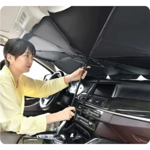 Heat-Insulating Front Windshield Parasol Foldable Car Sunshade Umbrella