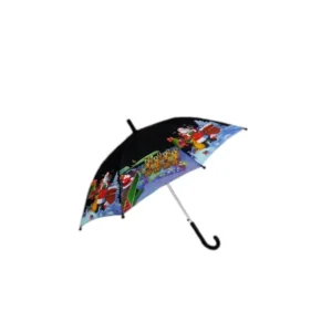 Heat Transfer Printed Kids’ Auto-Open Straight Umbrella